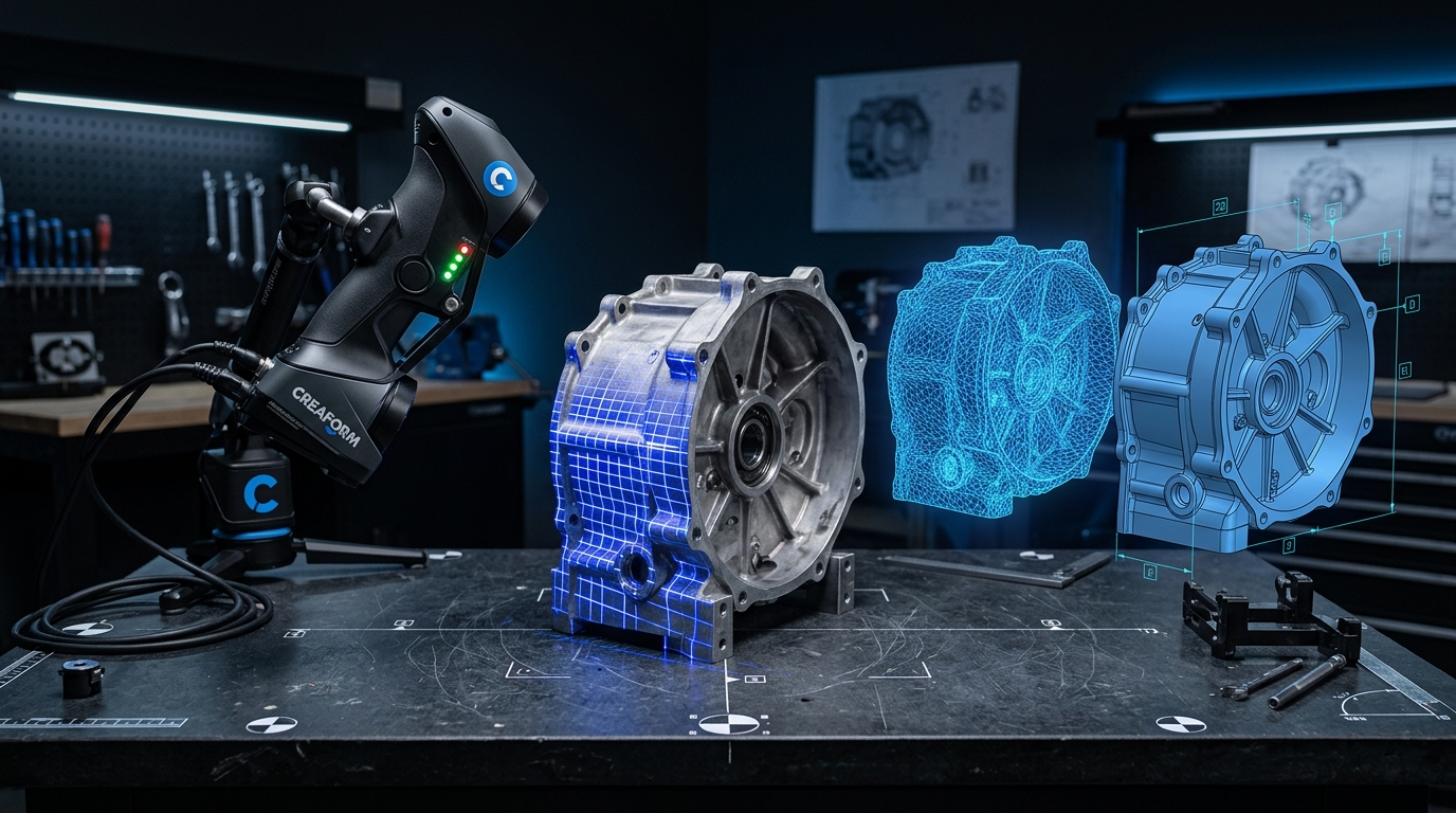 Escaneo 3D y Modelado en Creative DA