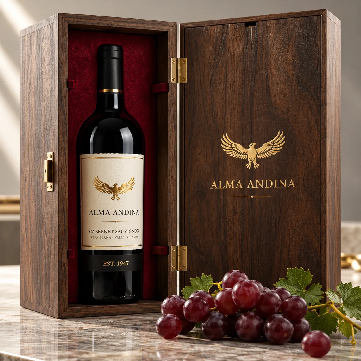 Alma Andina - Empaque y Botella