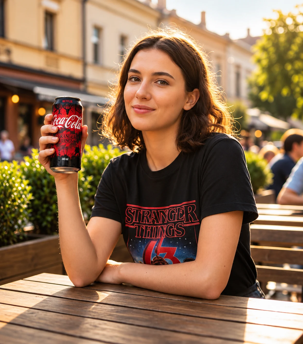 Coca-Cola × Stranger Things · Fotografía Lifestyle