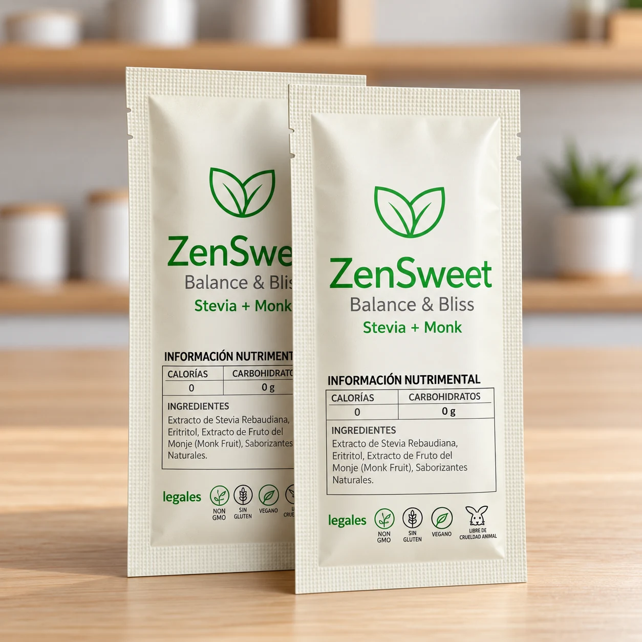 ZenSweet · Sobres Monodosis Sachets