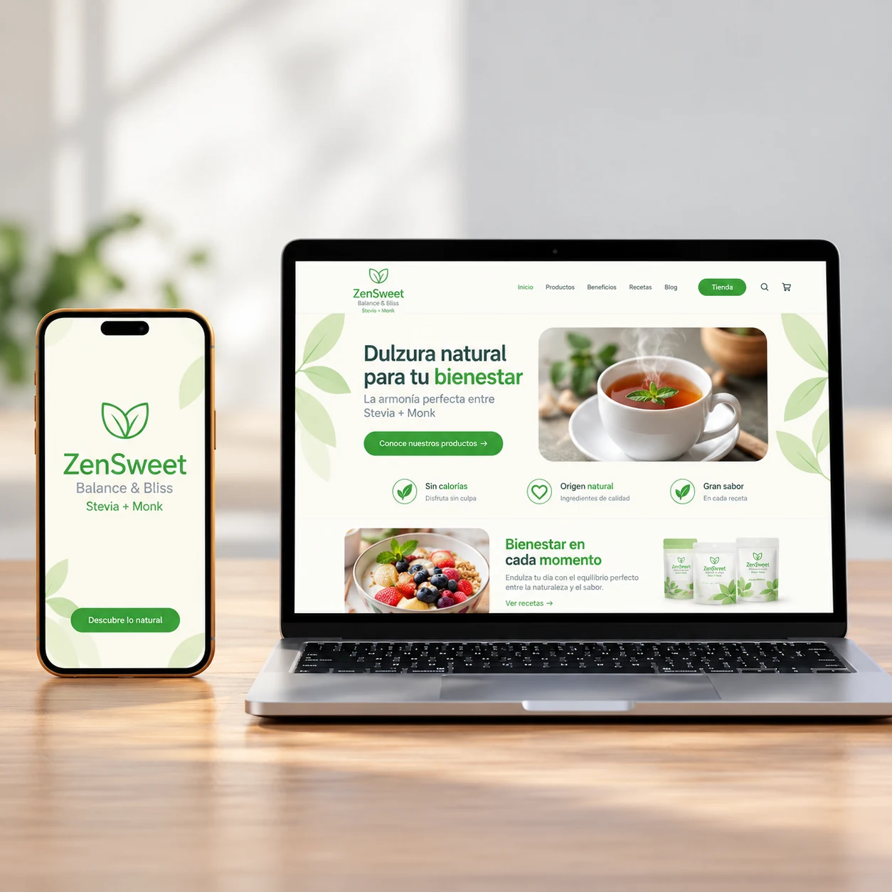 ZenSweet - Plataforma E-Commerce